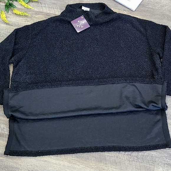 Ava & Viv Mock Turtleneck Pullover Sweater - Picture 5 of 7